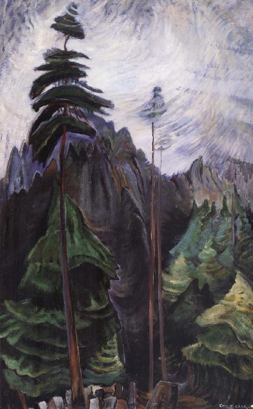 Emily Carr Mountain Forest china oil painting image